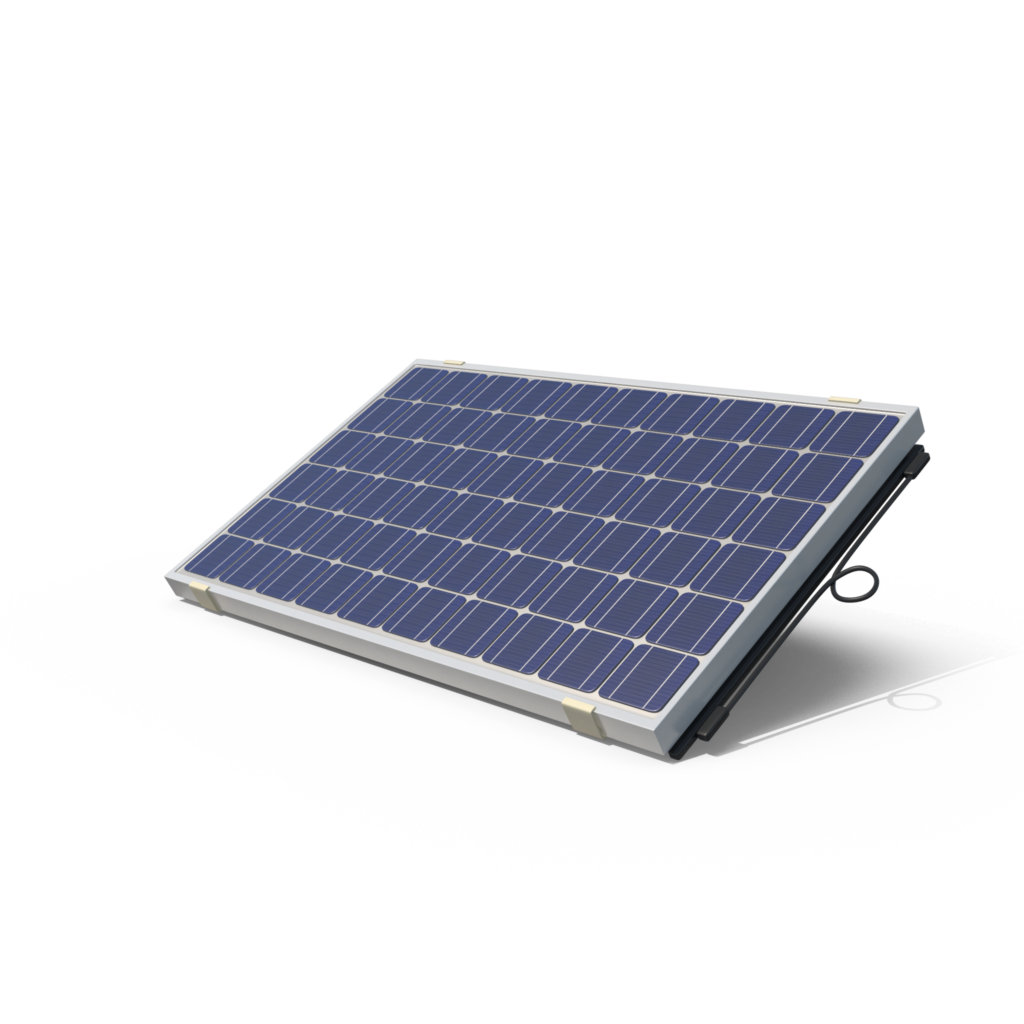 Zonnepanelen illustratie